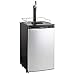 Danby Single Tap 5.2 Cubic Ft. Spotless Steel Home Beer Kegerator Beer Dispenser