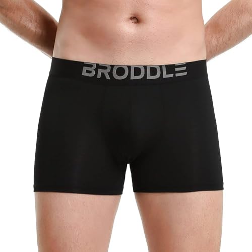 BRODDLE Men's Butt Padded Underwear Breathable Microfiber Modal Trunks