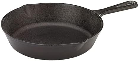 Image of Mercer Culinary Pre-Seasoned Cast Iron Skillet, 8-Inch (Pack of 8)