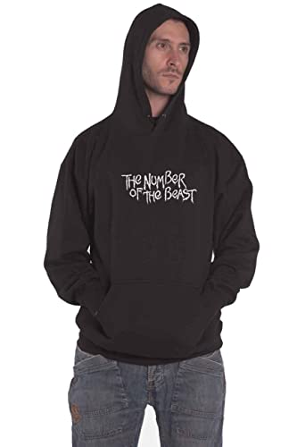 Iron Maiden Sweat-Shirt À Capuche Number of The Beast One Colour Officiel Homme Size XL