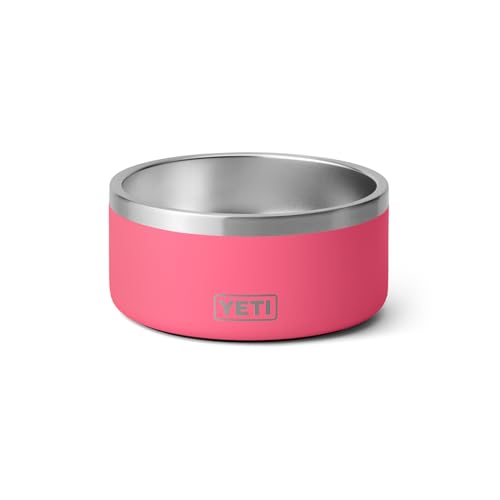 YETI Boomer 4, Stainless Steel, Non-Slip Dog Bowl, Holds 32 Ounces, Tropical Pink - image 1