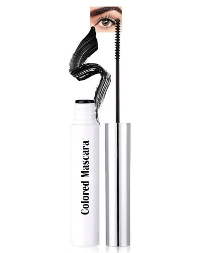 Mascara ultrafina resistente al agua para pestañas cortas, rímel de fibra de seda, volumen y longitudes negras, larga duración, sin grumos, máscara de extensión de pestañas negra, maquillaje para