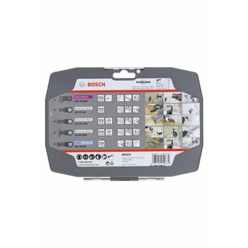 Bosch Professional 6 pcs Starlock Plunge-Cutting Blade Set for Electricians and Drywall (Wood, Metal, Multi Material, Accessories for Multi-Tool) 4 Bosch Professional 6 pcs Starlock Plunge-Cutting Blade Set for Electricians and Drywall (Wood, Metal, Multi Material, Accessories for Multi-Tool) - Image 4