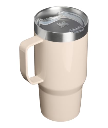 Image of STANLEY The Everyday Suburban Mug | 24 oz | Drink Through Lid | Cup for Coffee, Tea and Drinks | Insulated Stainless Steel Coffee Mug | BPA-Free | Champagne Gloss