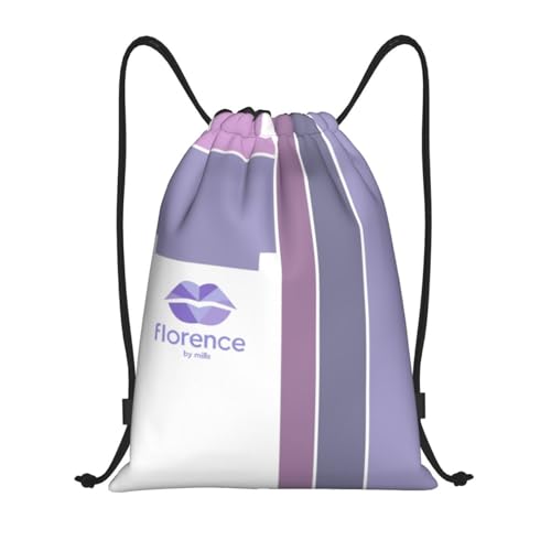 GTTDFASJ Bolsa con cordón Mochilas Florence By Mills para entrenamiento de yoga, para hombre y mujer, para deportes, gimnasio