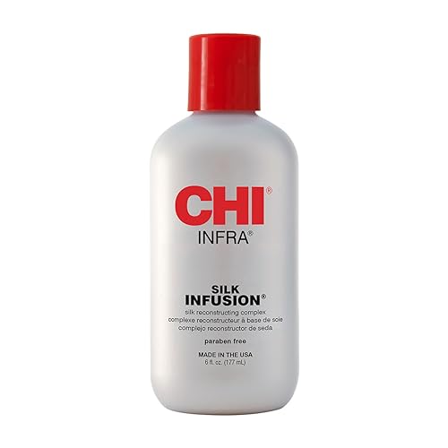 Réparer les cheveux cassants avec CHI Infra Silk Infusion soin protecteur thermo-actif