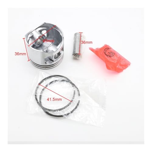 Kit de segments de piston 45 mm pour tronçonneuse chinoise 5200 de rechange - 3