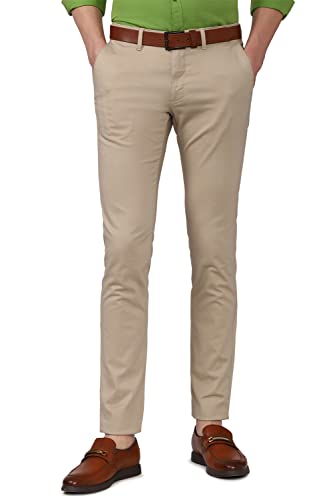 Image of Van Heusen Men's Mid Rise Tapered Fit Business Casual Trouser