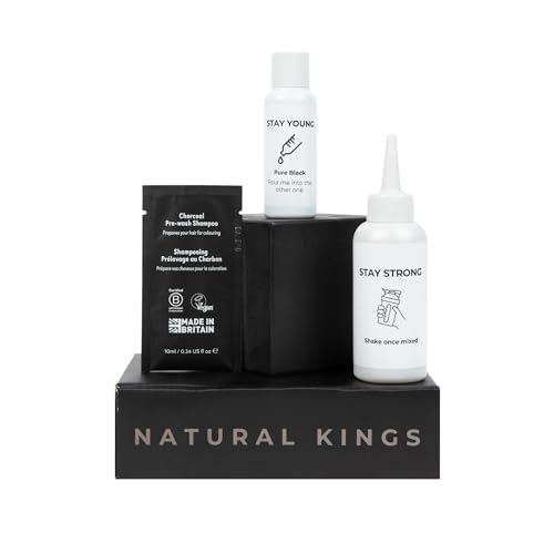 Tinte para Cabello Negro para Hombres, Cobertura de Raíces miniatura 5