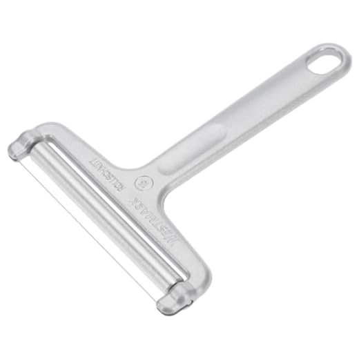 Westmark Germany Heavy Duty Stainless Steel Wire Cheese Slicer Angle Adjustable (Grey),7" x 3.9" x 0.2" -