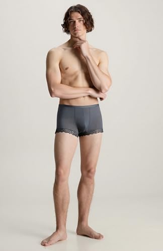 Men's Boxer Briefs Men's Sexy Underwear Silky Lace Underwear for Men Sheer Panties Mens Lingerie Boyshorts4