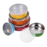 Contenants de préparation des aliments - disponibles en plusieurs tailles, le contenant alimentaire répond à différents besoins de stockage des aliments, contenant à lunch en métal