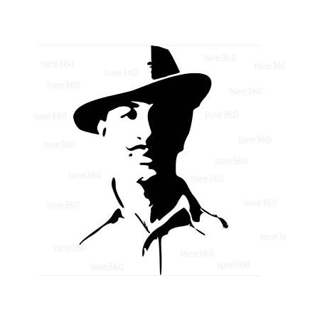 ISEE 360 Bhagat Singh Die Cut Water 