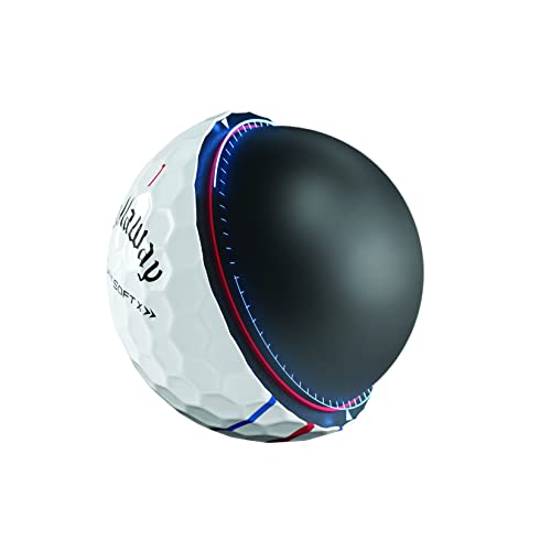 Callaway-Chrome-Soft-X-Triple-Track-Bolas-DE-Golf-Adultos-Unisex-Blanco-Talla-unica