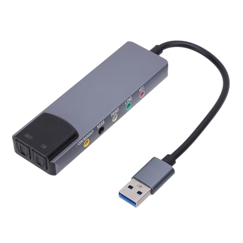 Plus de grésillements sur PC avec la carte son externe USB optique Tosuny 5.1