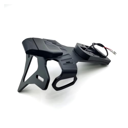 Support de plaque d'immatriculation moto pour Ninja 2024 éliminateur de garde-boue noir