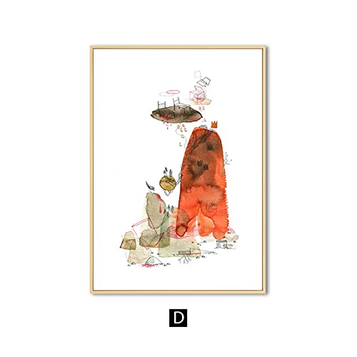 Impression moderne et minimaliste de prestige | Triptyque forêt 50x70 - 2