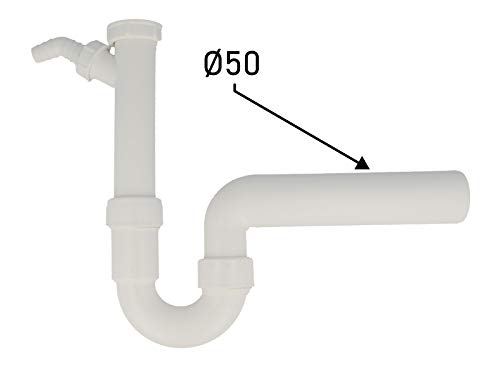 Vie Sink Pipe-GV 11"2x50 Plastic, Siehe Beschreibung, 50 mm - Image 2