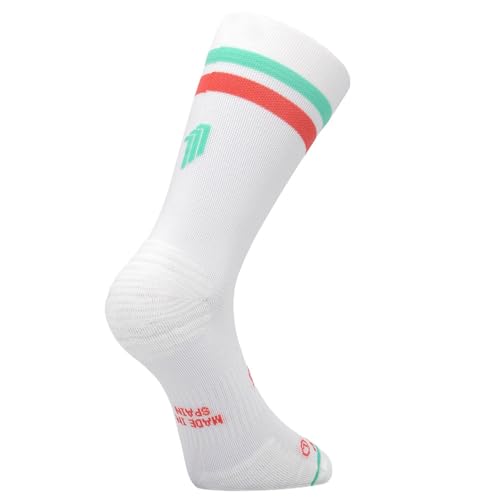 SPORCKS Pro Socks EU 47-49 calcetines de ciclismo y running blancos