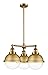Innovations 207-BB-HFS-82-BB-LED LED Chandelier from Franklin Restoration Collection