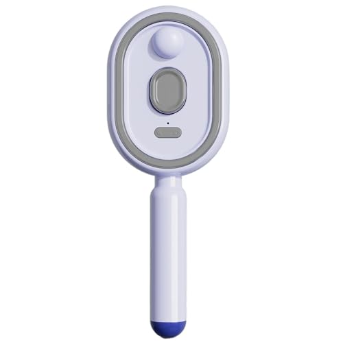 Brosse à cheveux électrique lissante anti-nœuds avec brume hydratante et massage vibrant