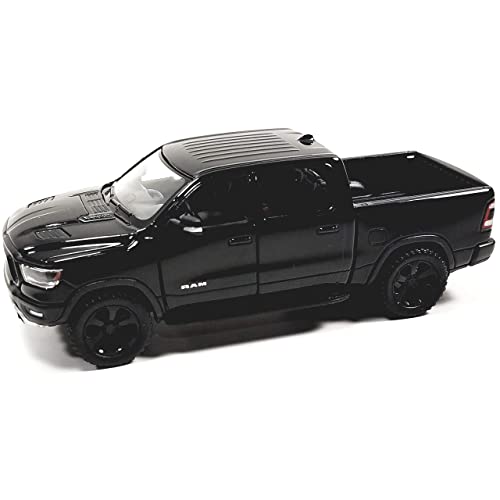 Kinsmart 2019 Dodge Ram 1500 camioneta negra escala 1/46 O camión fundido a presión