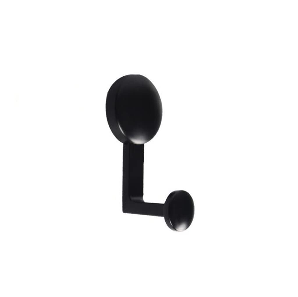 Crochet suspendu mur perforé noir SHISHI pour dressing et placard
