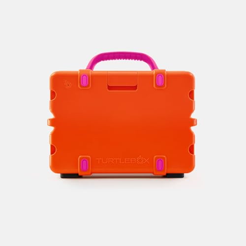 Image of Turtlebox Original Gen 3: Portable Outdoor Bluetooth Speaker - Ultra-Loud (120dB), Waterproof (IP67), Rugged, Impact-Resistant, 3-Day Battery | Party Mode: Unlimited Pairing Stereo, Orange /Pink