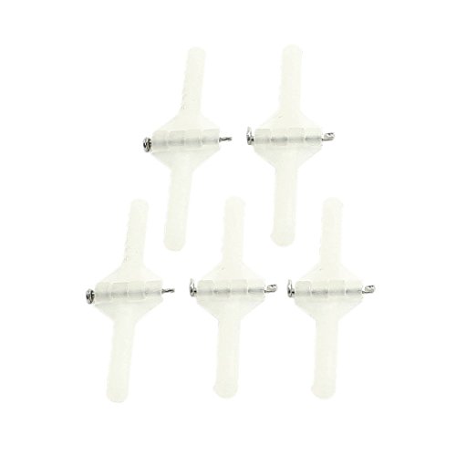 uxcell 5 piezas bisagras flexibles de nailon 33x8x2.5mm