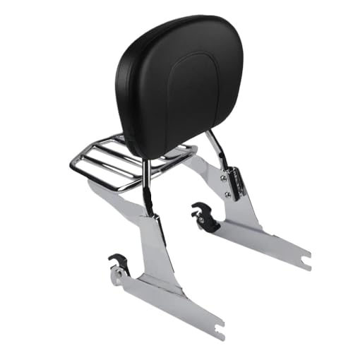 Dossier passager arrière moto pour éliminer la fatigue du passager sur Dyna 2002-2005