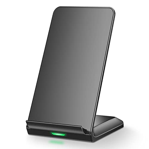 Kabelloses Ladegerät mit doppelter Spule, 7,5 W kabelloses Ladegerät für iPhone 12/12 Pro/11/11 Pro/XS MAX/XR/XS/SE 2/8 Plus, 10 W kabelloses Laden für Samsung S20/Note 20/S10E Cover