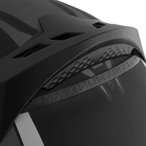 Pro Tork Capacete V-Pro Jet 3 Fosco 62 Preto/Prata