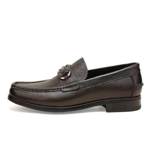 Men's Loafers Slip Ons,Leather Business Casual Dress Shoes Penny for Men