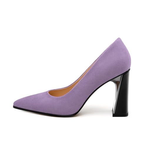 Women's Pumps, Slip On Pointed Toe High Heels, Fashion Closed Toe Daily Party Wedding Shoes for Women2