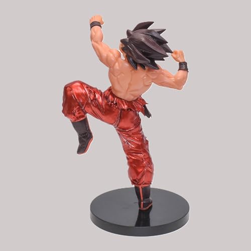 Image of Awestuffs Goku DBZ Large Action Figure Limited Edition Figure Manga Toy Collectible (Goku Blood of Saiyans Special X)