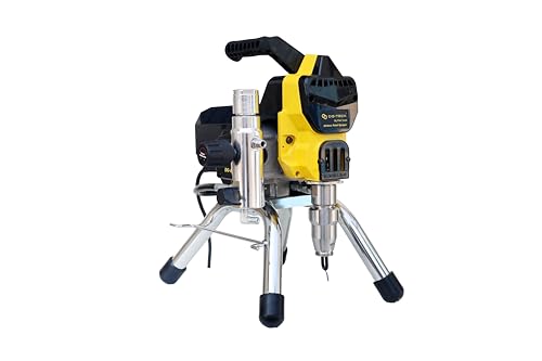Image of Pilot Airless Paint Sprayer 395 | 2200W High Pressure Painting Machine | 3L /Min Professional Industrial Spray Gun for Wall & Commercial Use