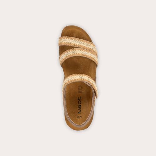 Image of NAOT Kayla Women's Sandals - Supportive 3-Strap Design with Backstrap, Cork & Latex Footbed - Arch Support - Travel-Friendly Comfortable Walking Sandals for All-Day Wear