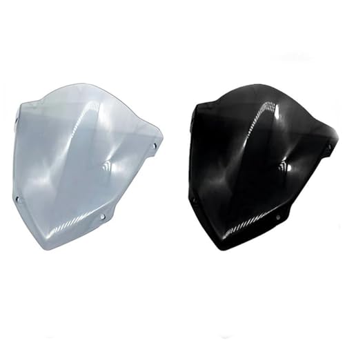 Pare-brise moto pour Yamaha MT-03 finition haut de gamme avec support - 5