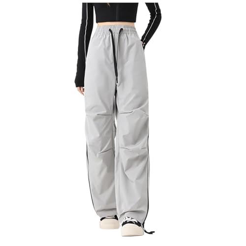 HAOLEI 2025 Pantalones Cargo Mujer Ligero Transpirable Pantalon Senderismo Secado Rápido Impermeables a Prueba de Viento Pantalon Deporte Aire Libre para Acampar Trekking Montaña Jogging