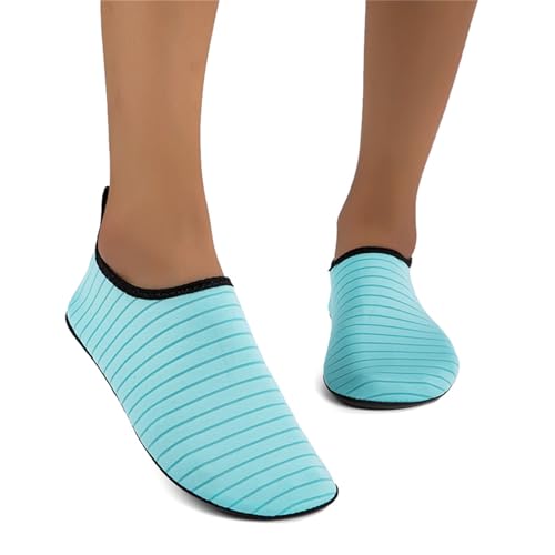 Water Shoes for Women Men Quick-Dry Aqua Socks Swim Beach Barefoot Yoga Exercise Wear Sport Accessories Pool Camping Must Haves Adult Youth Size Non Slip River Lake surf Black Breathable2