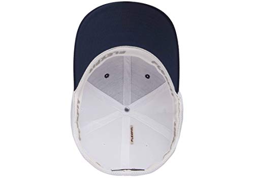 Image of Flexfit Two-Tone Stretch Mesh Fitted Cap Hat