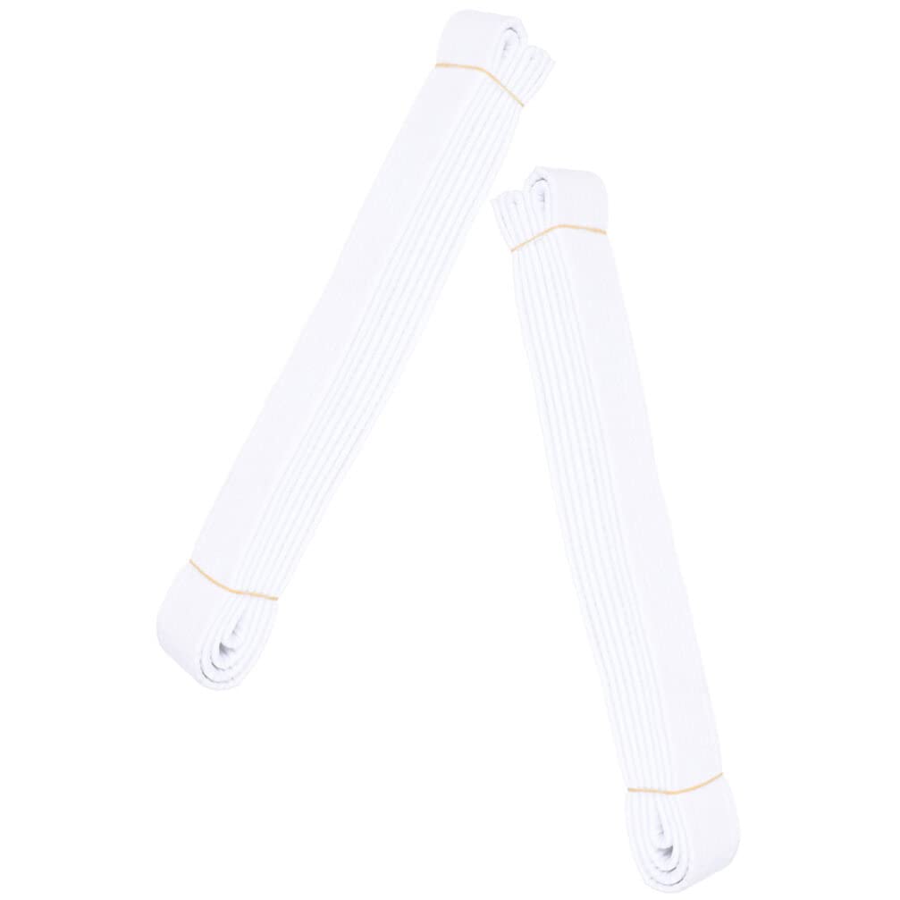 Toddmomy 2 Pz Cintura Taekwondo Cotone Cintura Karate Classifica Cinture Arti Marziali TKD Aikido Cintura Uniforme 280 Cm