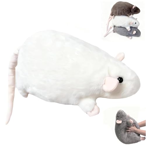 Peluche de rat chonky de 40cm, la solution idéale pour une décoration amusante