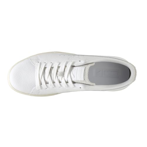 PUMA Mens Clyde Premium Sneakers Shoes Casual - White4