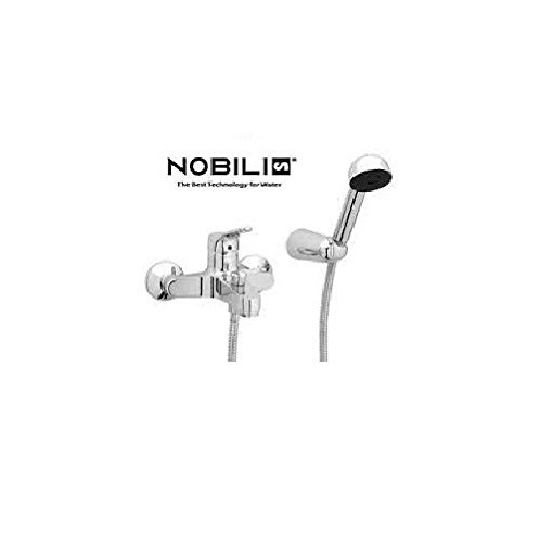 NOBILI Rubinetto Miscelatore Monocomando per Vasca da Bagno Serie Italia Cromato