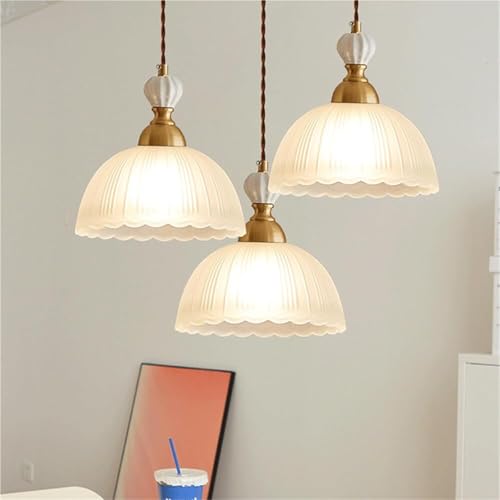 Lámpara de techo de cristal francés para un dormitorio elegante 5