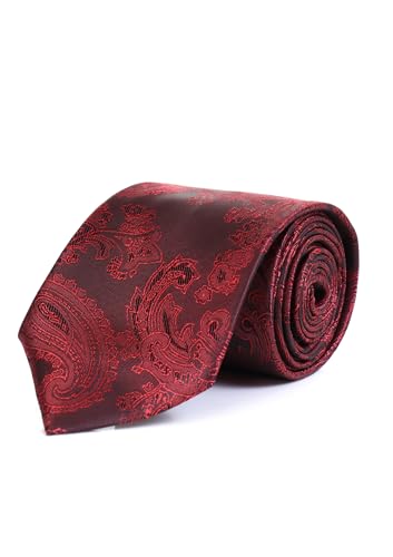 Image of Random Stripe Necktie For Men jacquard Self Drsign Fabric Ties