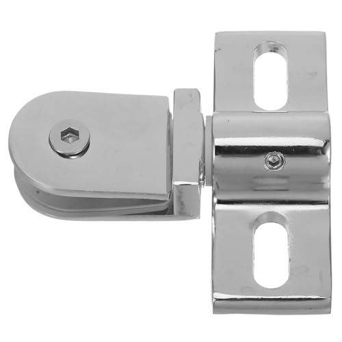 TEHAUX Pivotante para Puertas de Ducha de Vidrio Apertura Bidireccional Conjunto Completo de Acero Inoxidable para Mamparas Instalación Sencilla y Diseño Elegante para Baños Modernos