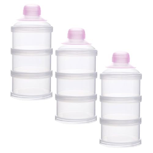 ELEOUTI 3�w�~���N�p�E�_�[�{�b�N�X 3�Z�b�g ���\���̃x�r�[�t�[�h�P�[�X ���s�p���~���N�f�B�X�y���T�[ �����H�����ۑ��e��