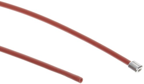 Câble en acier de consignation KDD635 Accuform rouge pour vannes multi-points